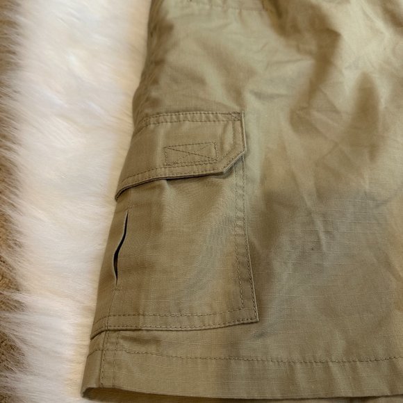5.11 Tactical Shorts Cargo Utility Taclite Pro 9" Ripstop Tan Khaki Plus Size 18 - Picture 5 of 12